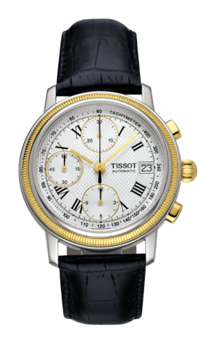 Tissot Bridgeport Automatic Chronograph Gold Bezel